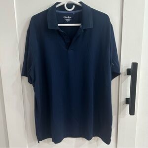 Walter Hagen Performance 11 Navy Blue Golf Polo Shirt XL
